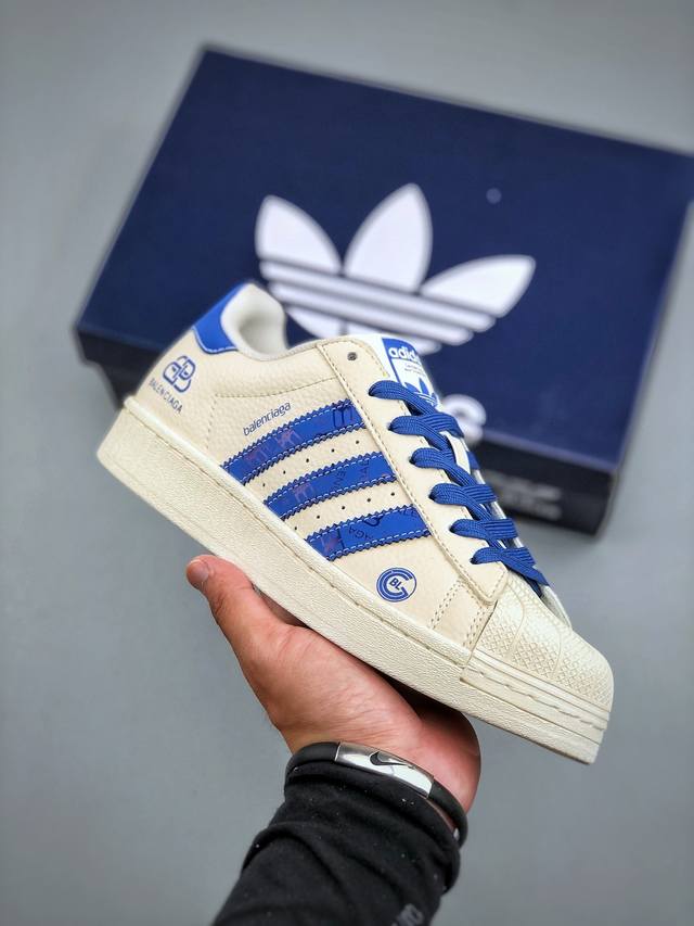 C版 Adidas Originals Superstar 联名款 经典贝壳头官网同步 实拍首发渠道正品订单 诠释市场最高工艺水平区别市面普通真标版本，进出专柜