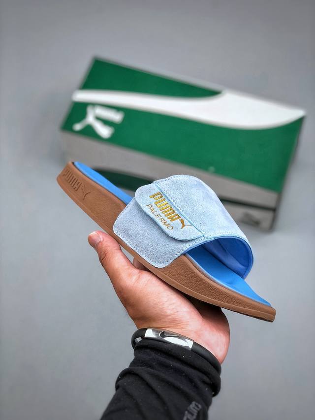Puma Leadcat 2.0 Palermo Foil 彪马 舒适透气 橡胶底拖鞋拖鞋保留潮流外观的同时 将舒适度锐意升级 今夏不容错过的人气潮履货号:39