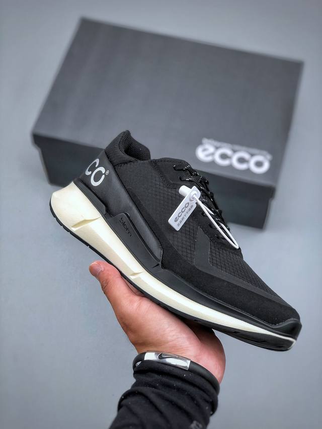 X Ecco爱步 小红书爆款 新款百搭休闲款 Ecco 爱步男士跑步鞋休闲鞋透气轻质系带轻便运动鞋 尺码：39-44