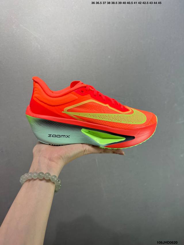 Nk Zoomx Invincible Run Flyknit Fk6 Zoom Fly 6轻量飞织低帮休闲运动慢跑鞋 此鞋专为长跑运动员而生 是为5至10公里