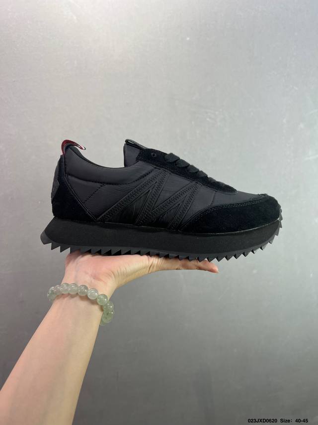 Moncler蒙口 2025春夏款男士Pacey低帮运动鞋J209A4M0001 Id：023Jxd0620