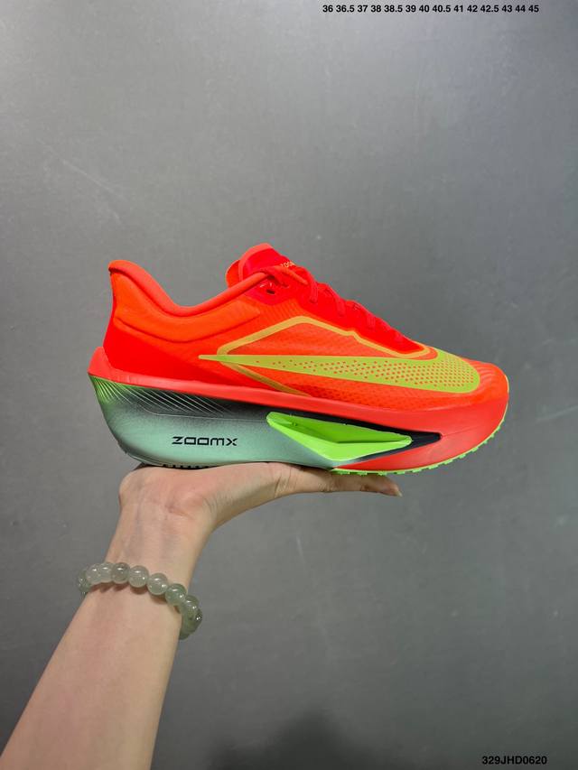 Nk Zoomx Invincible Run Flyknit Fk6 Zoom Fly 6轻量飞织低帮休闲运动慢跑鞋 此鞋专为长跑运动员而生 是为5至10公里