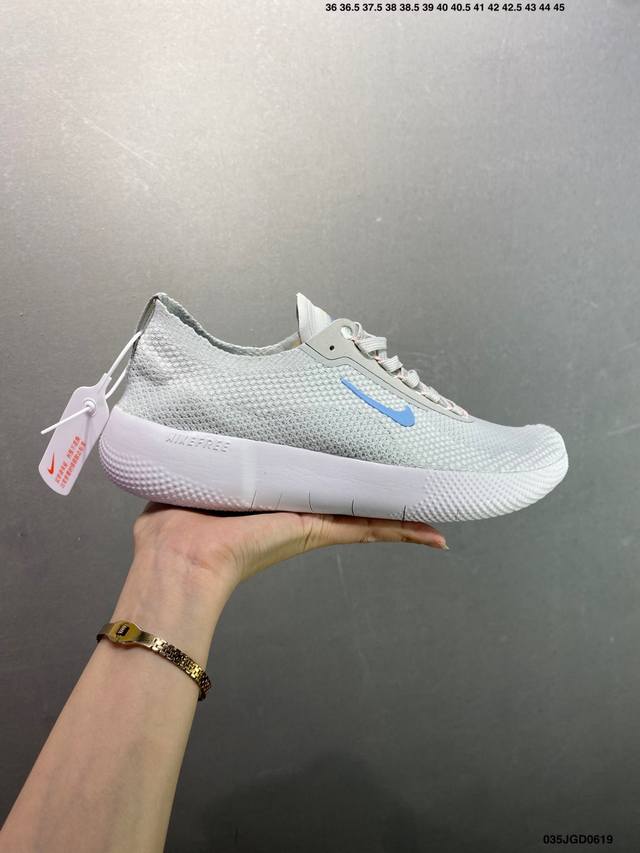 Nike Free 2025 耐克新款飞织面 透气缓震运动跑鞋 官方同步出货 飞织鞋面提供出色的弹性和支撑力鞋底融入凹槽设计 塑就柔韧灵活性 令运动自由无拘加厚