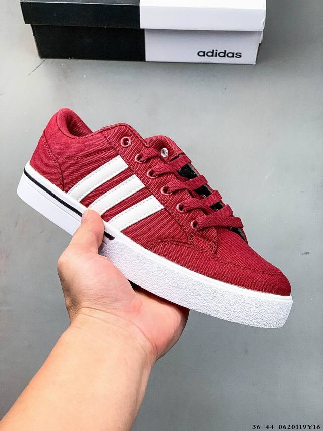 集图 阿迪达斯 Adidas Gvp Canvas Str 经典校园帆布板鞋 0620119Y16