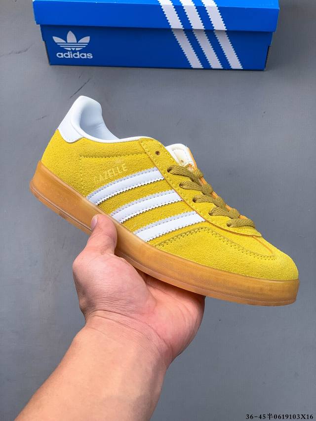 真标半码！阿迪达斯Adidas Gazelle 低帮复古百搭休闲运动板鞋 0619103X16