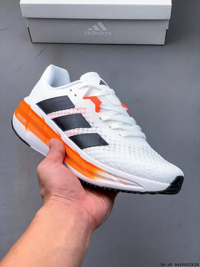 阿迪达斯Adidas Duramo Sl 轻量缓震系列透气休闲慢跑鞋 0619103X28
