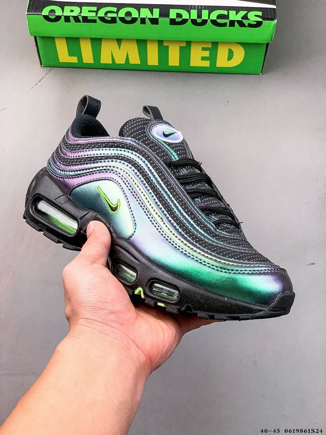 Division Street X Nike Air Max 95 97 “ Ducks Of A Feather ” 新款缓震运动休闲鞋 这款鞋的一大亮点是融