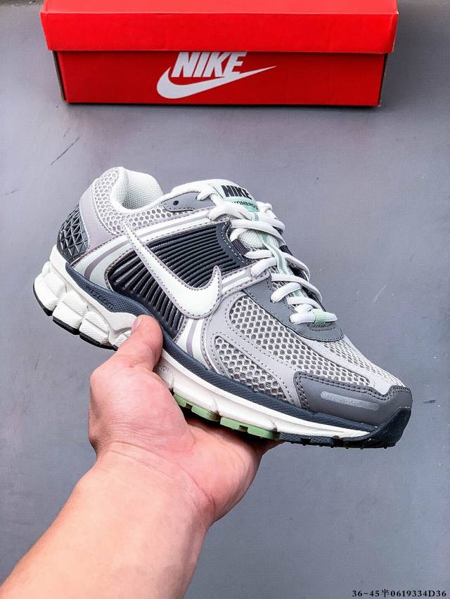 独家4层组合大底耐克Nike Zoom Vomero 5 Sp'vast Grey Sail'马拉松复古跑五代休闲运动慢跑鞋 0619334D36