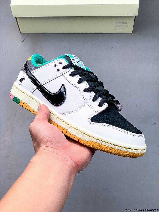 Nike Dunk Sb Low耐克 低帮滑板鞋 纯原生产线！头层带芯片！打造市面Dunk Sb系列标杆！ 全套原厂纸板，原楦头，唯一越南进口贝利皮！一切遵循公