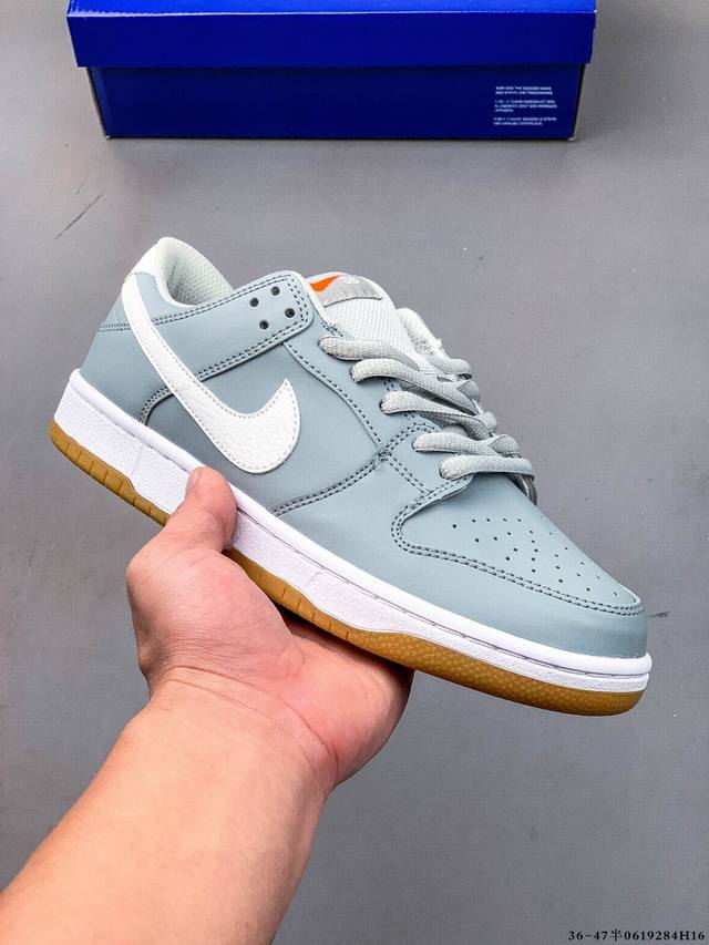 二层真标！耐克Nike Sb Dunk Low Pro经典百搭休闲滑板鞋 0619284H16