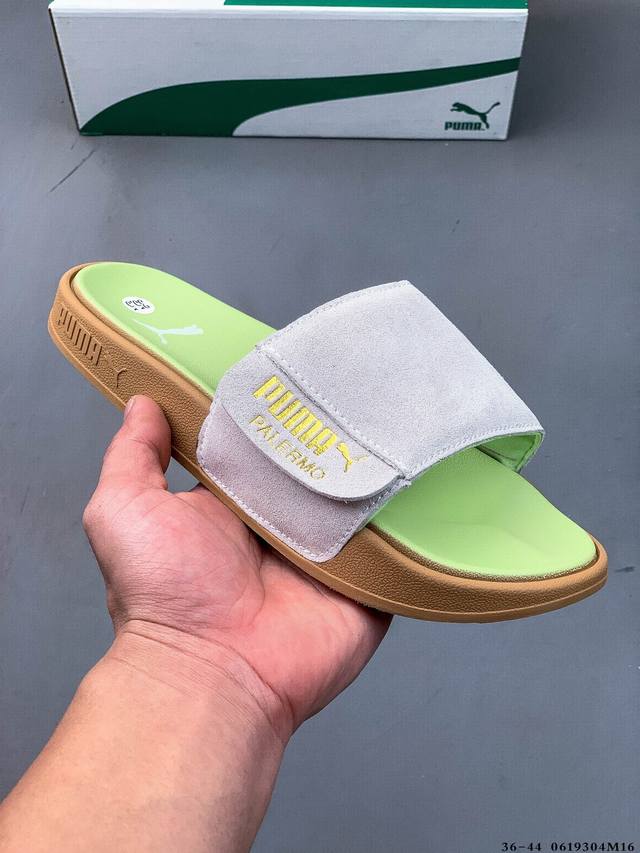 Puma Leadcat 2.0 Palermo Foil 彪马 舒适透气 橡胶底拖鞋 拖鞋保留潮流外观的同时 将舒适度锐意升级 今夏不容错过的人气潮履 061