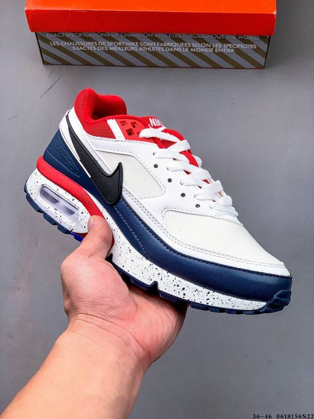 耐克Nike Air Max Classic Bw 经典拼接休闲运动跑步鞋 0618156S22