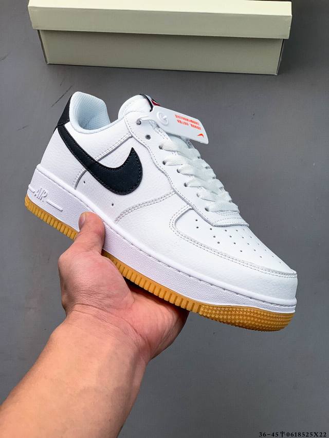二层真标！耐克Nike Air Force 1 Low 空军一号低帮经典百搭休闲板鞋 0618525X22