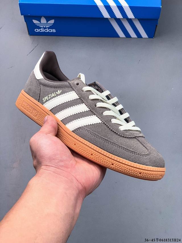 公司级！阿迪达斯 Adidas Handball Spezial时尚休闲板鞋 0618313H24