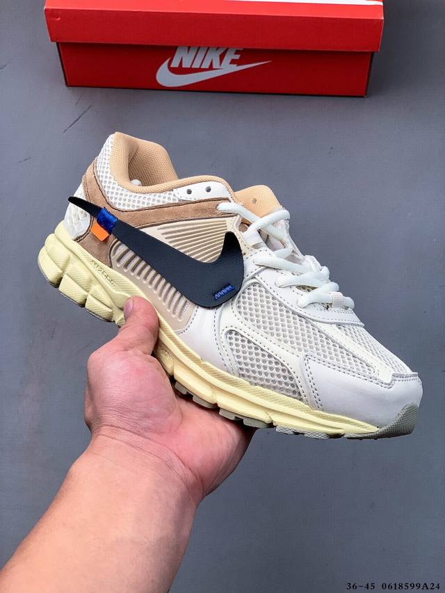 集图 独家4层组合大底耐克Nike Zoom Vomero 5 Sp'vast Grey Sail'马拉松复古跑五代休闲运动慢跑鞋 0618599A24