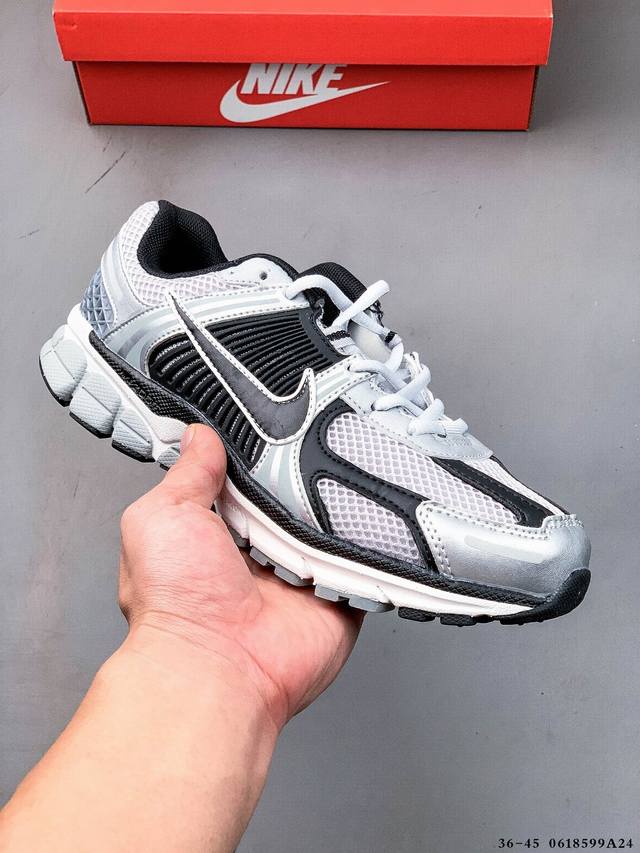 独家4层组合大底耐克Nike Zoom Vomero 5 Sp'vast Grey Sail'马拉松复古跑五代休闲运动慢跑鞋 0618599A24