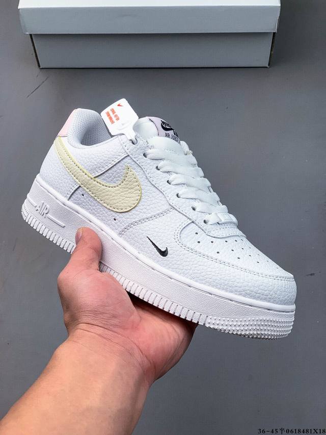二层真标！耐克Nike Air Force 1 Low 空军一号低帮经典百搭休闲板鞋 0618481X18