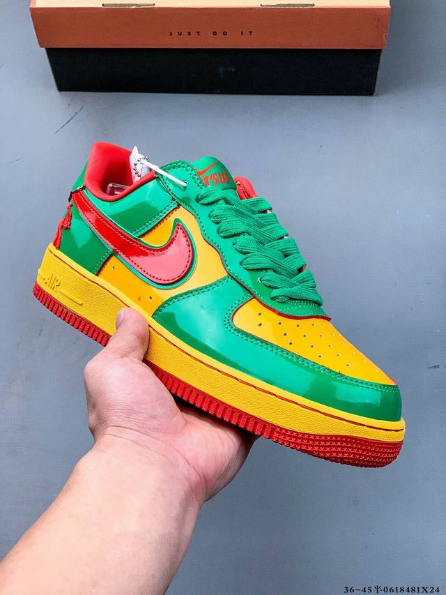 二层真标！耐克Nike Air Force 1 Low 空军一号低帮经典百搭休闲板鞋 0618481X24