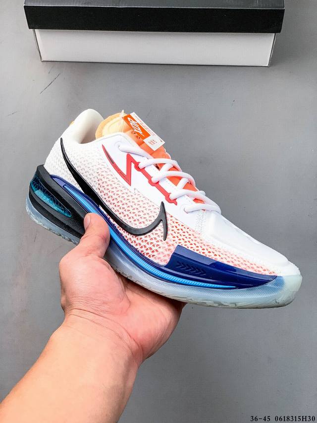 耐克Nike Air Zoom G.T. Cut Ep 篮球鞋！Nike Air Zoom Gt系列一切的设计都是为了性能服务，球场才是它的最好归宿。“Gt”是