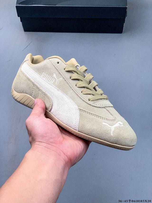 Puma Speedcat The Open Yy彪马 防滑耐磨时尚运动休闲鞋 支持侧踏时的踏步工作 即使在健身房等使用环境中也能确保透气性 像吸盘一样的设计是