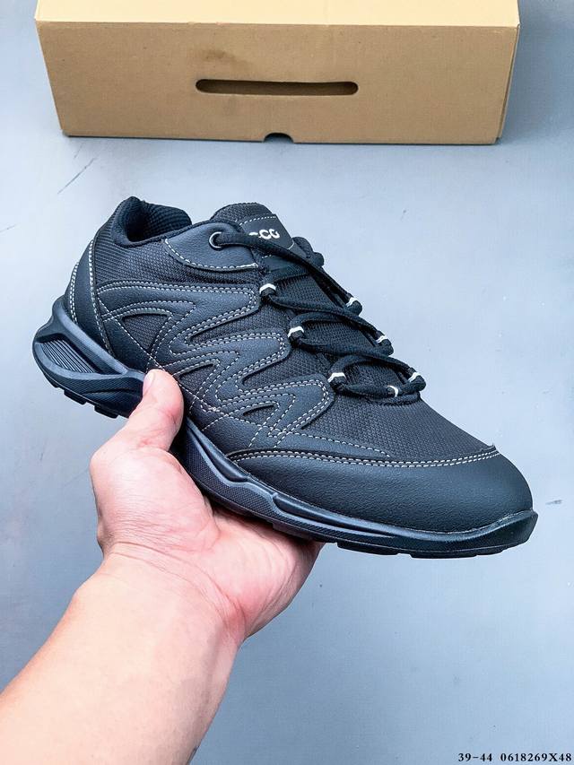 公司级！Ecco Men's Classic Lisbon Lace 爱步 街头趣闯系列系带休闲鞋 代工原单品质#轻盈发泡橡胶鞋底#欧索莱吸汗去臭脚垫 0618