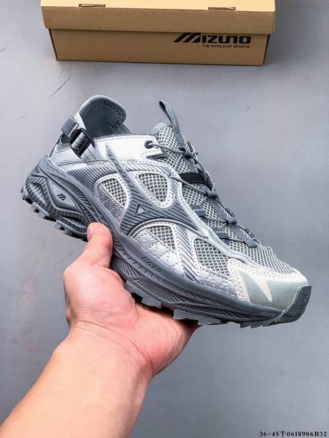 集图 公司级！美津浓Mizuno Racer Trail Se 越野耐磨透气速干低帮户外功能鞋 0618906B32
