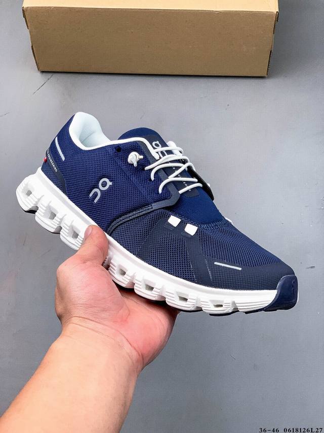 集图 全新升级的Cloud 6来了，舒适缓震，脚感更出色，是一款日常好穿的休闲运动鞋。相比Cloud5，Cloud 6进一步提升了舒适性和耐用性，是你日常休闲、