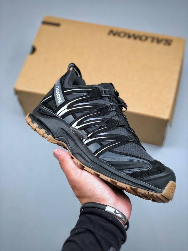 Salomon Xa Pro 3D Expanse萨洛蒙户外越野跑鞋 鞋面采用Sensifit贴合技术 全方位贴合包裹脚型 鞋跟部鞋底牵引设计 提供强大的抓地性