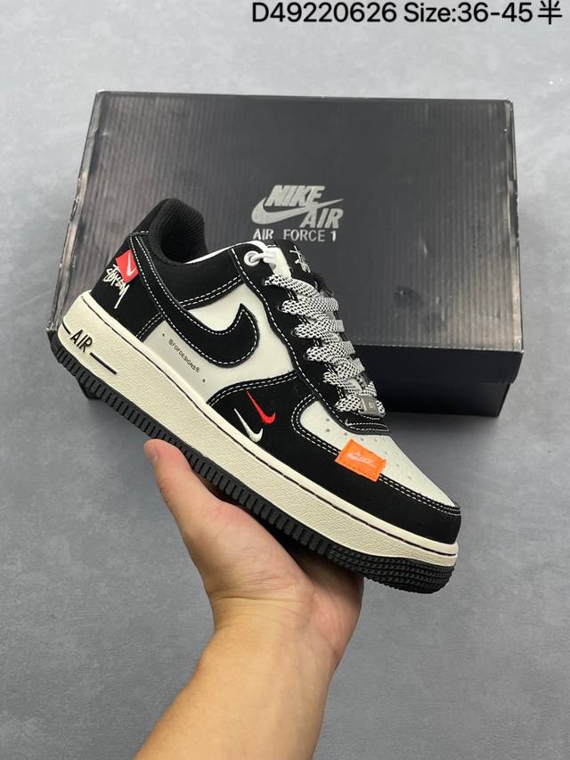 公司级Nike Air Force 7 Lv8 原楦头原纸板 打造纯正低帮空军版型 专注外贸渠道 全掌内置蜂窝气垫 原盒配件 原厂中底钢印、拉帮完美 货号：Df