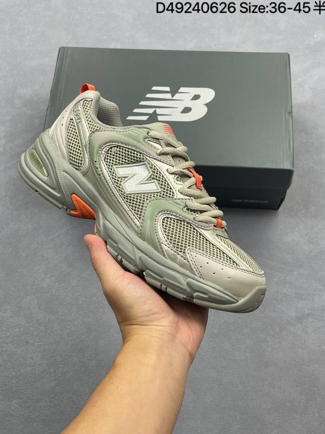 新百伦 Nb530 New Balance 530 复跑古鞋Nb530这鞋双确实是Nb家经复典古款式之一，以全科新技诠释，成打功造530鞋款。鞋面保在持530基