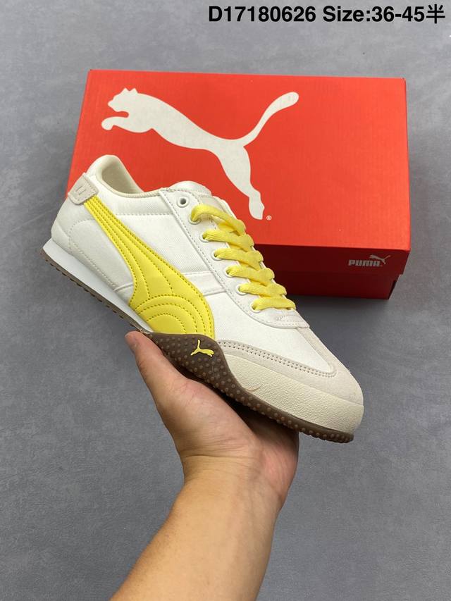 Puma Bella Ut 彪马 徐梦洁同款舒适男女低帮生活休闲德训薄底鞋 货号：403492-03 尺码：36 37 37.5 38 38.5 39 40 4