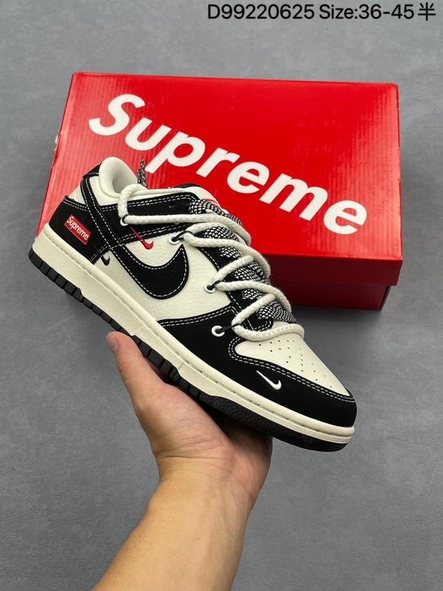 公司级Nike Dunk Sb Low 定制配色 定制Dunk Sb顾名思义，具有经典的Dunk血缘，又注入了更多的时尚元素。相较于普通的Dunk滑板鞋，改良版
