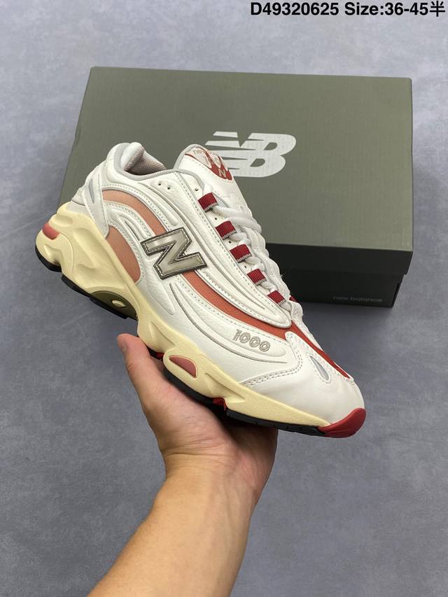 New Balance 1000系列 复古 老爹风低帮休闲运动跑步鞋 M1000Cb #小红书穿搭款式，原楦原纸版开发版型 尺码：36 36.5 37 38 3