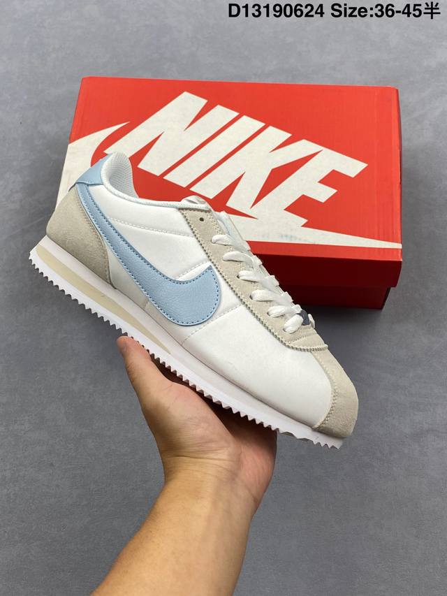 公司级Nike Classic Cortez 耐克经典轻便舒适男子阿甘鞋休闲跑步鞋运动鞋 纯粹而执着的精神 使得Cortez种在了一代人的心里 无论是否喜欢它复