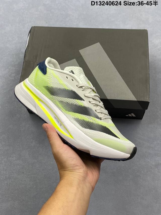 公司级Adidas Adizero Evo Sl2 M 舒适百搭防滑耐磨 低帮 休闲跑步鞋 货号:If6726 尺码:如图 D13240624