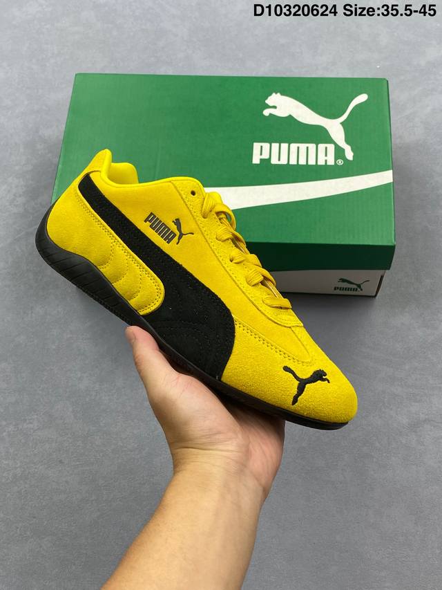 公司级Puma Speedcat Premium 彪马 防滑耐磨生活休闲 运动鞋 极速赛车系列 复古运动休闲跑鞋 充正版本 鞋面设计轻量透气 提供了舒适性和穿着