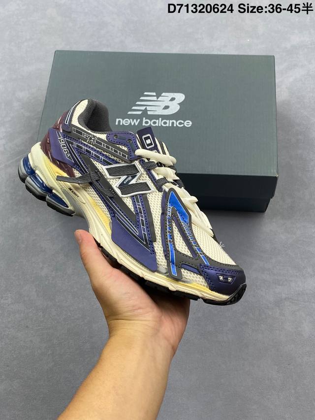新百伦New Balance M1906系列 新百伦 复古单品宝藏老爹鞋款 复古元素叠加 质感超级棒 原楦版型材料细节做工精细 作为Nb最经典的档案鞋型之一 尺