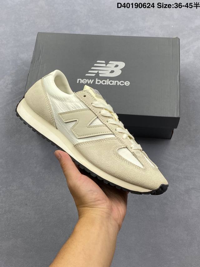 New Balance Nb 471系列 织物牛剖层革 复古时尚 防滑耐磨低帮 生活休闲鞋 货号:U471Ab 尺码:看图 Id:D40 624