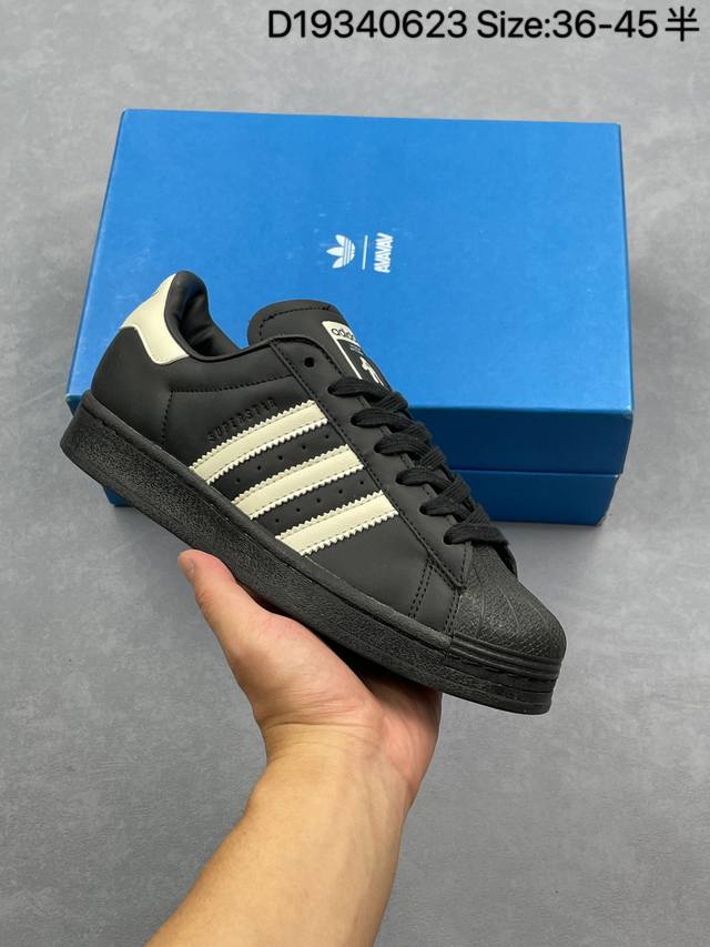 公司级Avavav X Adidas Originals Superstar 柔软舒适 防滑耐磨 阿迪达斯 贝壳头 低帮板鞋 货号:Jp9300 尺码:36 3
