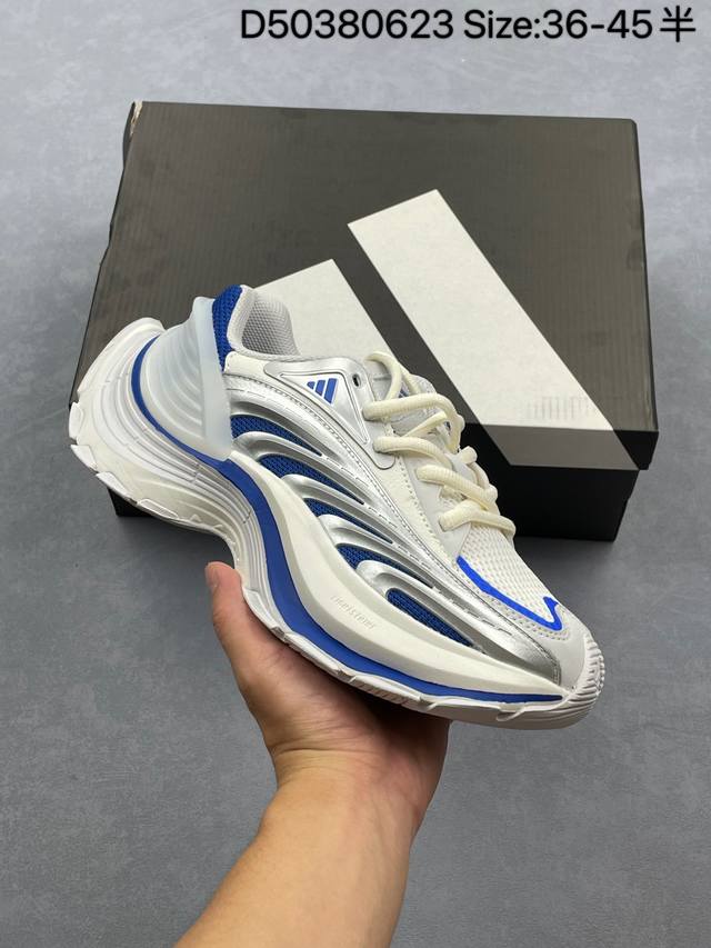 公司级Adidas Vento Xlg Mtw 复古休闲老爹鞋 官方同步上架 鞋面是透气网面和皮革拼接 脚感轻盈 不闷汗 每次穿着跑步都感觉脚底在自由呼吸 鞋底