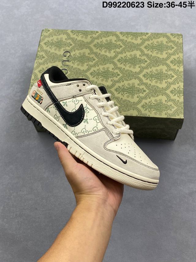 公司级Nike Dunk Sb Low 定制配色 定制Dunk Sb顾名思义，具有经典的Dunk血缘，又注入了更多的时尚元素。相较于普通的Dunk滑板鞋，改良版