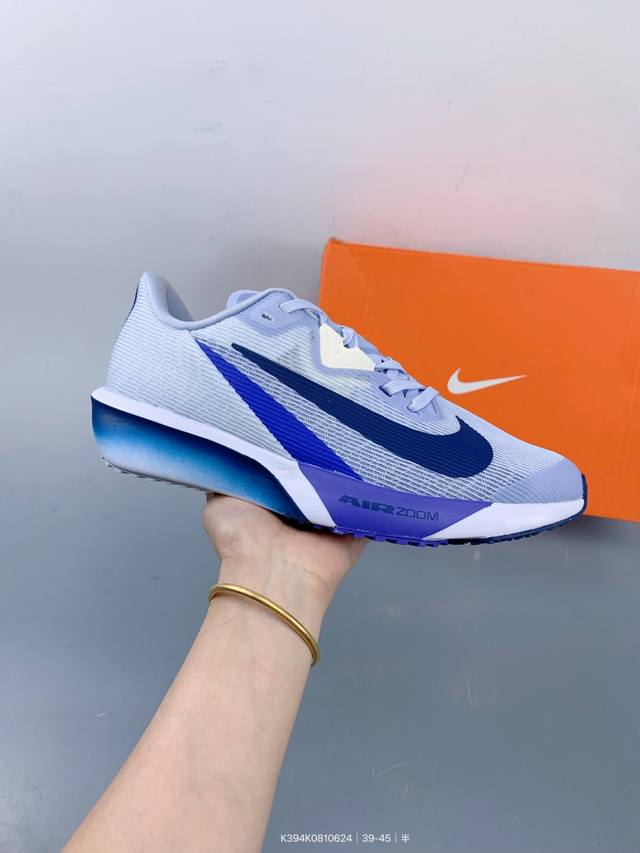 公司级 Air Zoom Rival Fly 4超弹透气轻量跑步鞋鞋款搭载 Flyknit 材料 出众弹性 易于穿脱 采用React技术 轻盈耐 跑步健身房锻炼