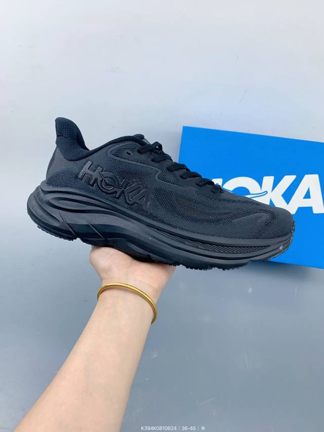 Hoka One One Bondi 10 邦迪10代低帮厚底网织轻量休闲运动慢跑鞋 Size：如图 编码：K394K0810624