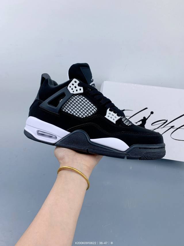 Nike Air Jordan 4 Retro 耐克迈克尔 乔丹Aj4代中帮复古休闲运动文化篮球鞋 Size：如图 编码：K K0910622