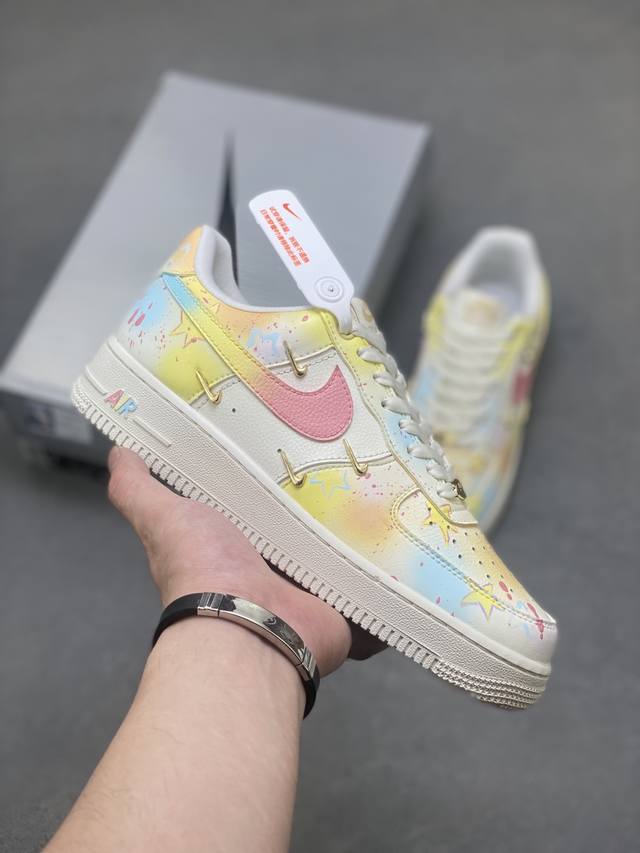 海外限量发售！公司级Nike Air Force 1 '07 Low 空军一号低帮 运动鞋 休闲鞋 折边针车 工艺难度大 原楦头原纸板 原装鞋盒 定制五金配件