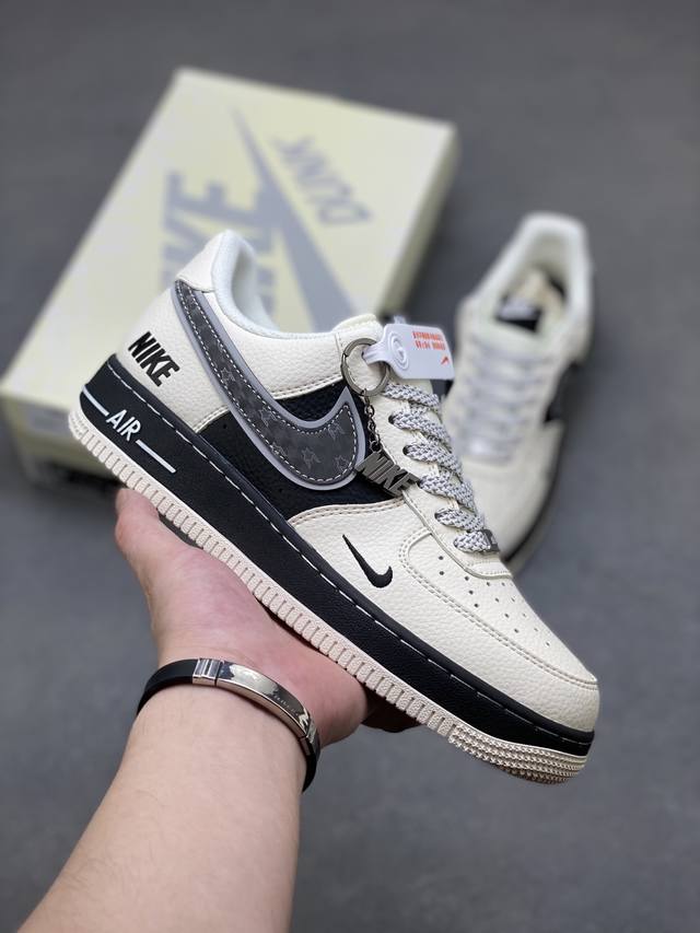海外限量发售！公司级Nike Air Force 1 '07 Low 空军一号低帮 运动鞋 休闲鞋 折边针车 工艺难度大 原楦头原纸板 原装鞋盒 定制五金配件