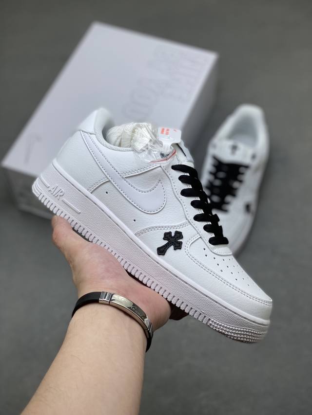 海外限量发售！公司级Nike Air Force 1 '07 Low 空军一号低帮 运动鞋 休闲鞋 折边针车 工艺难度大 原楦头原纸板 原装鞋盒 定制五金配件