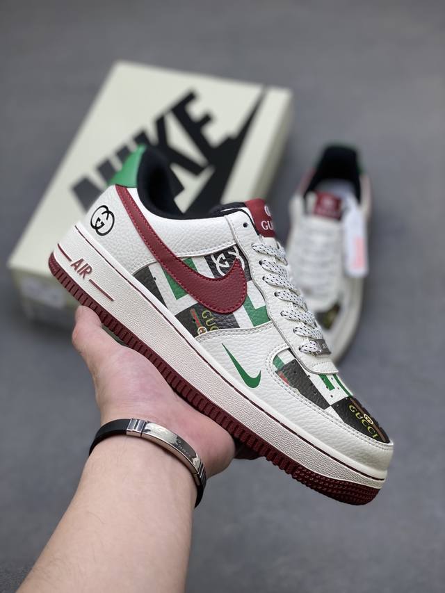 海外限量发售！公司级Nike Air Force 1 '07 Low 空军一号低帮 运动鞋 休闲鞋 折边针车 工艺难度大 原楦头原纸板 原装鞋盒 定制五金配件