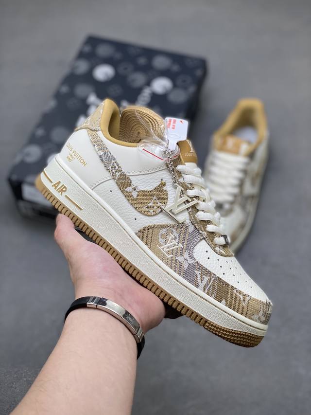 海外限量发售！公司级Nike Air Force 1 '07 Low 空军一号低帮 运动鞋 休闲鞋 折边针车 工艺难度大 原楦头原纸板 原装鞋盒 定制五金配件