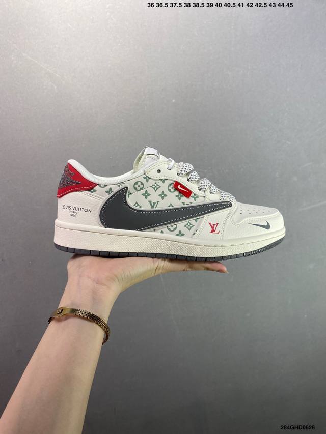 公司级Nike Air Jordan 1 Low 定制配色 定制Aj联名-高端定制 低帮复古文化板鞋 #定制鞋盒 大厂纯原品质出货 超高清洁度 皮料切割干净无任
